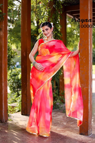 Aayaa Aaradhna Vol 10 Printed Daily Wear Sarees Catalog
